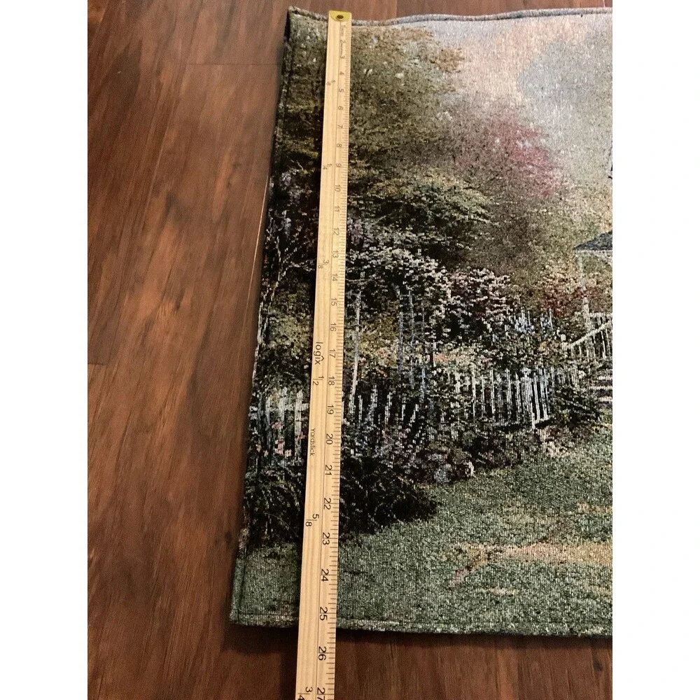 Thomas Kinkade Tapestry Wall Hangings Double Sided